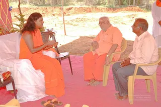April 2008 - Making Of Kailaasa In Tiruvannamalai