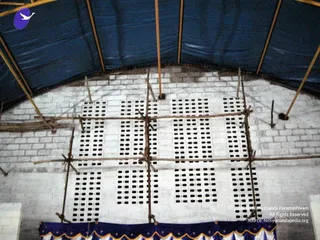 2005 - View-of-Ananda-Sabha-Construction