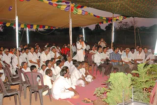 April 2008 - Making Of Kailaasa In Tiruvannamalai