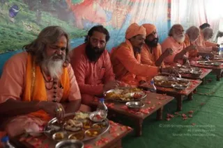 Annadhan during Nasik Kumbhamela 2015