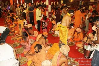 Annadhan during Nasik Kumbhamela 2015