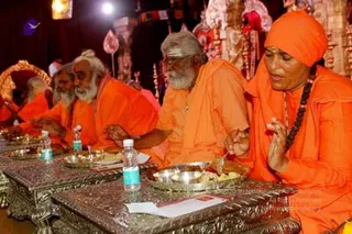 Annadhan during Nasik Kumbhamela 2015