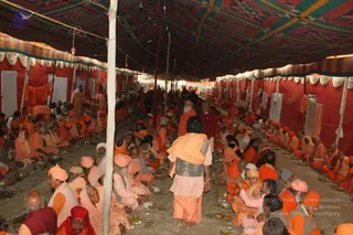 Annadhan during Allahabad Kumbhamela 2013