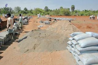 April 2008 - Making Of Kailaasa In Tiruvannamalai
