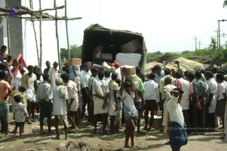 September 2006 - Sindhanur flood relief