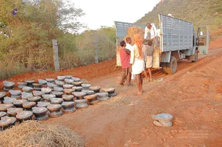 April 2008 - Making Of Kailaasa In Tiruvannamalai