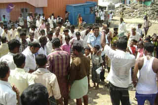 September 2006 - Sindhanur flood relief