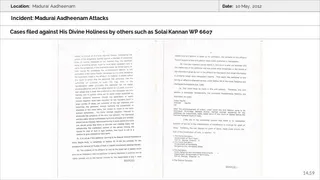 Madurai Aadheenam Persecution
