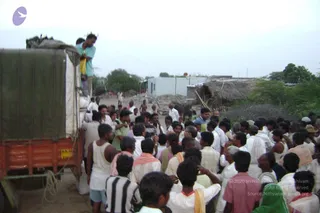 September 2006 - Sindhanur flood relief