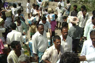 September 2006 - Sindhanur flood relief