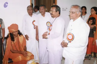 October 03 2004 - Addressing the Sengunthar Community gathering of South India