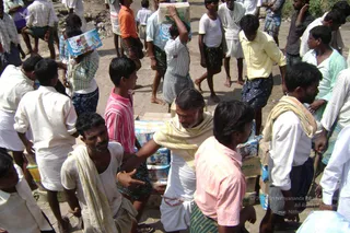 September 2006 - Sindhanur flood relief