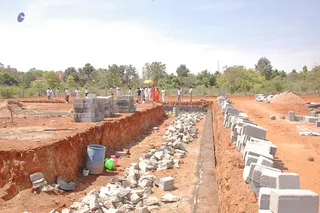 April 2008 - Making Of Kailaasa In Tiruvannamalai
