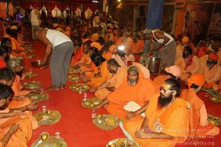 Annadhan during Nasik Kumbhamela 2015