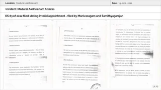 Madurai Aadheenam Persecution