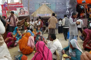 Annadhan during Allahabad Kumbhamela 2013