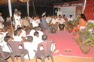 April 2008 - Making Of Kailaasa In Tiruvannamalai