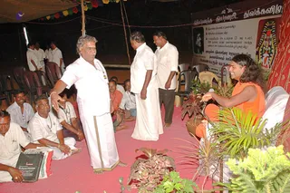 April 2008 - Making Of Kailaasa In Tiruvannamalai