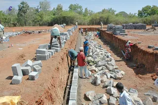 April 2008 - Making Of Kailaasa In Tiruvannamalai