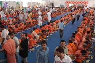 Annadhan during Nasik Kumbhamela 2015