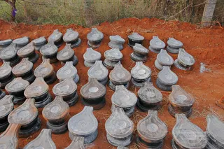 April 2008 - Making Of Kailaasa In Tiruvannamalai