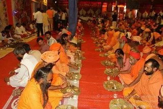 Annadhan during Nasik Kumbhamela 2015
