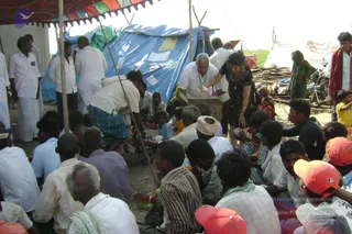 September 2006 - Sindhanur flood relief