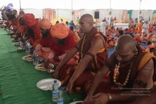 Annadhan during Nasik Kumbhamela 2015