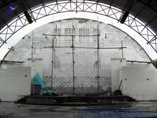 2005 - View-of-Ananda-Sabha-Construction