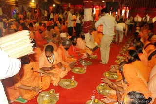 Annadhan during Nasik Kumbhamela 2015