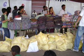 September 2006 - Sindhanur flood relief