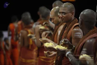 Annadhan during Allahabad Kumbhamela 2013