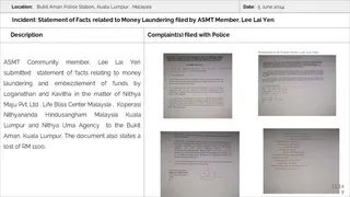 Malaysia Aadheenam Persecution