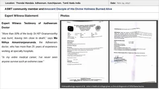 Thondai Mandala Aadheenam Persecution