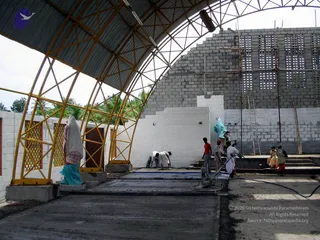 2005 - View-of-Ananda-Sabha-Construction