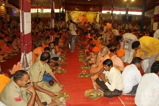 Annadhan during Nasik Kumbhamela 2015