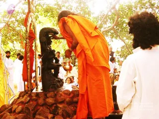 2004 - First Sannyas Deeksha At AdiKailaasa