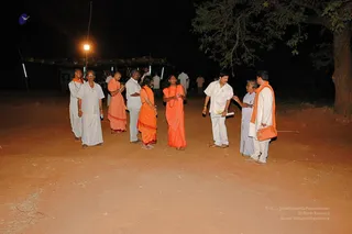 April 2008 - Making Of Kailaasa In Tiruvannamalai