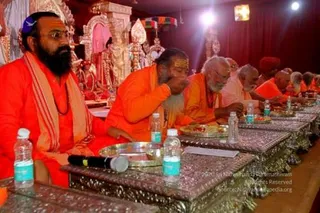 Annadhan during Nasik Kumbhamela 2015