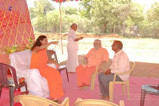 April 2008 - Making Of Kailaasa In Tiruvannamalai
