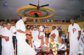 October 03 2004 - Addressing the Sengunthar Community gathering of South India