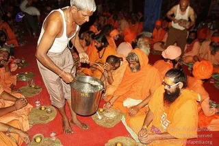 Annadhan during Nasik Kumbhamela 2015