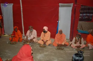 Annadhan during Allahabad Kumbhamela 2013