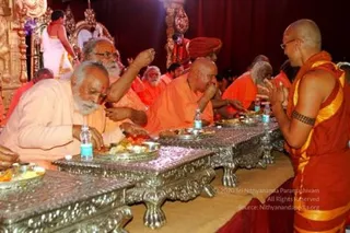 Annadhan during Nasik Kumbhamela 2015