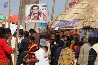 Annadhan during Allahabad Kumbhamela 2013