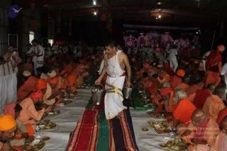 Annadhan during Nasik Kumbhamela 2015
