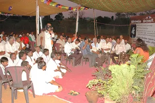 April 2008 - Making Of Kailaasa In Tiruvannamalai