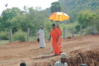 April 2008 - Making Of Kailaasa In Tiruvannamalai