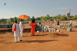 April 2008 - Making Of Kailaasa In Tiruvannamalai