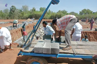 April 2008 - Making Of Kailaasa In Tiruvannamalai